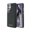 Coque Galaxy S25 Ultra Karl Lagerfeld Saffiano Full Wrapped Elongated Metal Logo MagSafe noire