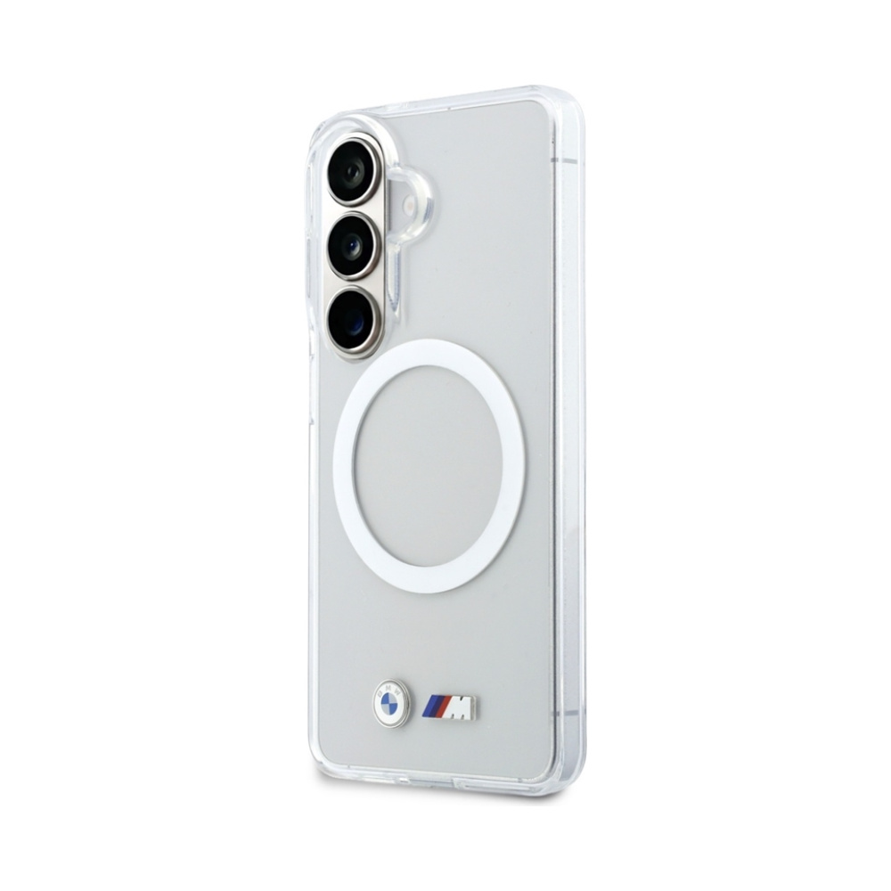 Coque Galaxy S26 BMW IML Shockproof Metal Logo MagSafe - Samsung transparente — visuel 2