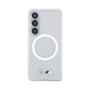 Coque Galaxy S26 BMW IML Shockproof Metal Logo MagSafe - Samsung transparente — visuel 3