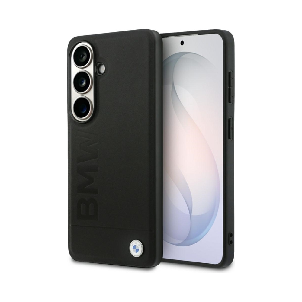 Coque Galaxy S26+ BMW Leather Hot Stamp MagSafe - Samsung noire