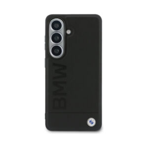 Coque Galaxy S26 BMW Leather Hot Stamp MagSafe - Samsung noire — visuel 3
