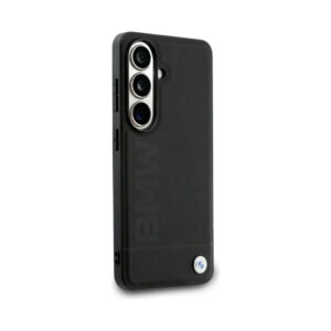 Coque Galaxy S26 BMW Leather Hot Stamp MagSafe - Samsung noire — visuel 4