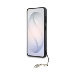 Coque Galaxy S26 Guess 4G Classic Logo Charm MagSafe - Samsung brune — visuel 4