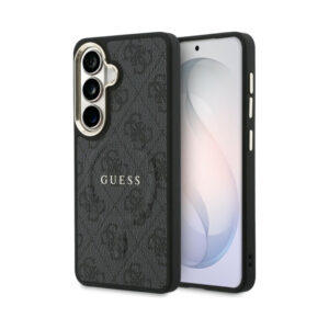 Coque Galaxy S26+ Guess 4G Embossed Ring MagSafe - Samsung noire