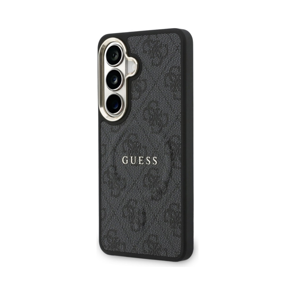 Coque Galaxy S26 Guess 4G Embossed Ring MagSafe - Samsung noire — visuel 2