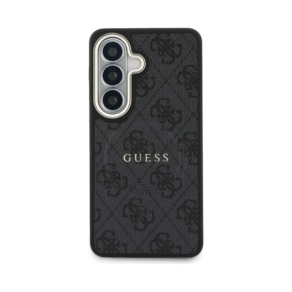 Coque Galaxy S26+ Guess 4G Embossed Ring MagSafe - Samsung noire — visuel 3