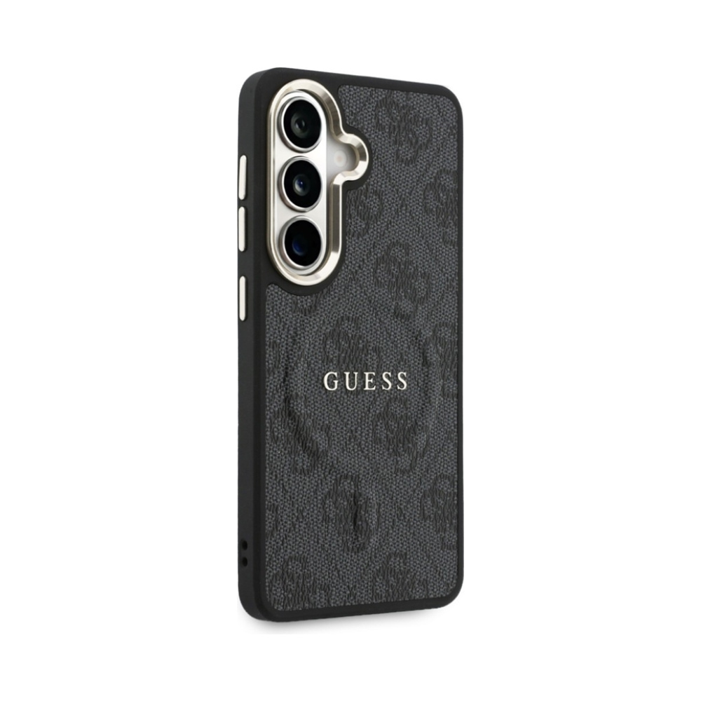 Coque Galaxy S26 Guess 4G Embossed Ring MagSafe - Samsung noire — visuel 4