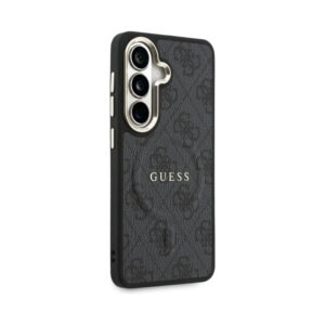 Coque Galaxy S26+ Guess 4G Embossed Ring MagSafe - Samsung noire — visuel 4