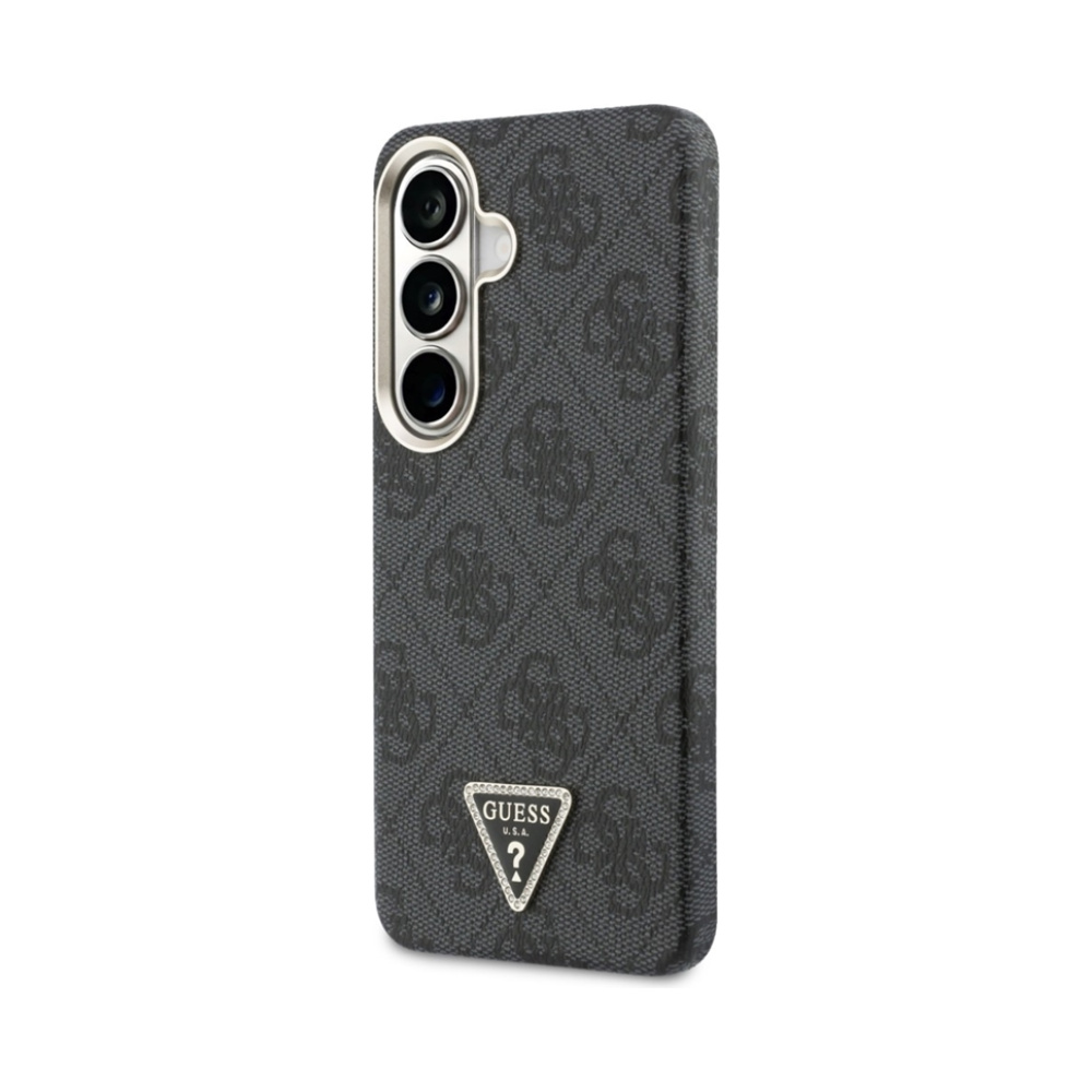 Coque Galaxy S26 Guess 4G Triangle Logo MagSafe - Samsung noire — visuel 2