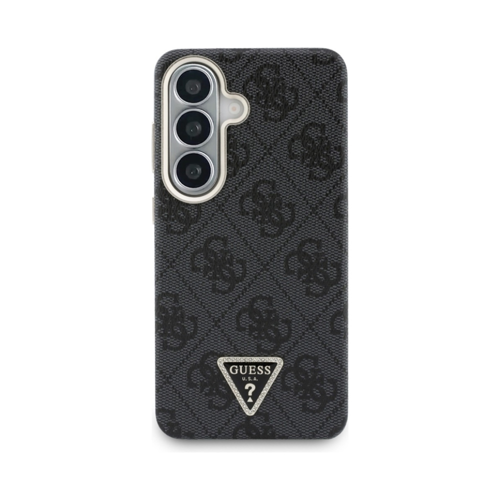 Coque Galaxy S26 Guess 4G Triangle Logo MagSafe - Samsung noire — visuel 3