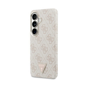 Coque Galaxy S26 Guess 4G Triangle Logo MagSafe - Samsung rose — visuel 2