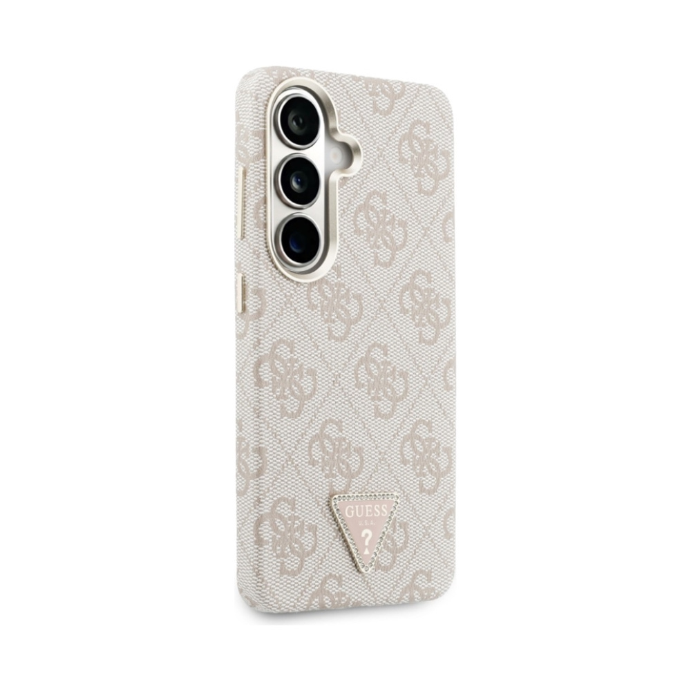 Coque Galaxy S26 Guess 4G Triangle Logo MagSafe - Samsung rose — visuel 4