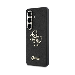 Coque Galaxy S26 Guess Fixed Glitter Big 4G Metal Logo - Samsung noire — visuel 2