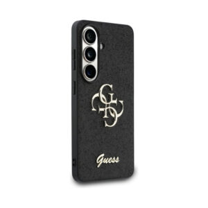 Coque Galaxy S26 Guess Fixed Glitter Big 4G Metal Logo - Samsung noire — visuel 4
