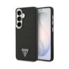Coque Galaxy S26 Guess Fixed Glitter Triangle MagSafe - Samsung noire