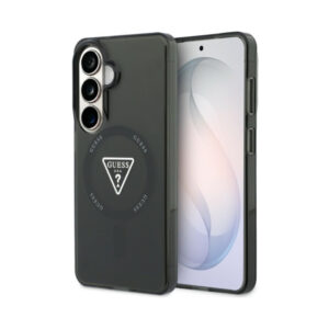 Coque Galaxy S26 Guess IML Gradient Triangle MagSafe - Samsung noire