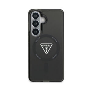 Coque Galaxy S26 Guess IML Gradient Triangle MagSafe - Samsung noire — visuel 3