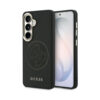 Coque Galaxy S26 Guess Perforated Logo MagSafe - Samsung noire