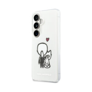 Coque Galaxy S26 Karl Lagerfeld IML Karl & Choupette MagSafe - Samsung transparente — visuel 2