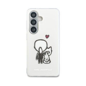 Coque Galaxy S26 Karl Lagerfeld IML Karl & Choupette MagSafe - Samsung transparente — visuel 3