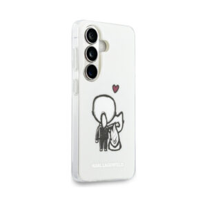 Coque Galaxy S26 Karl Lagerfeld IML Karl & Choupette MagSafe - Samsung transparente — visuel 4