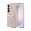 Coque Galaxy S26 Karl Lagerfeld IML KC Script MagSafe - Samsung rose