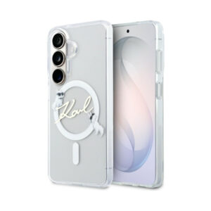 Coque Galaxy S26+ Karl Lagerfeld IML KC Script MagSafe - Samsung transparente