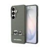 Coque Galaxy S26 Karl Lagerfeld IML Peekaboo Karl & Choupette MagSafe - Samsung noire