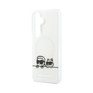 Coque Galaxy S26+ Karl Lagerfeld IML Peekaboo Karl & Choupette MagSafe transparente — visuel 5