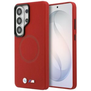 Coque Galaxy S26 Ultra BMW M Metal Logo MagSafe - Samsung rouge