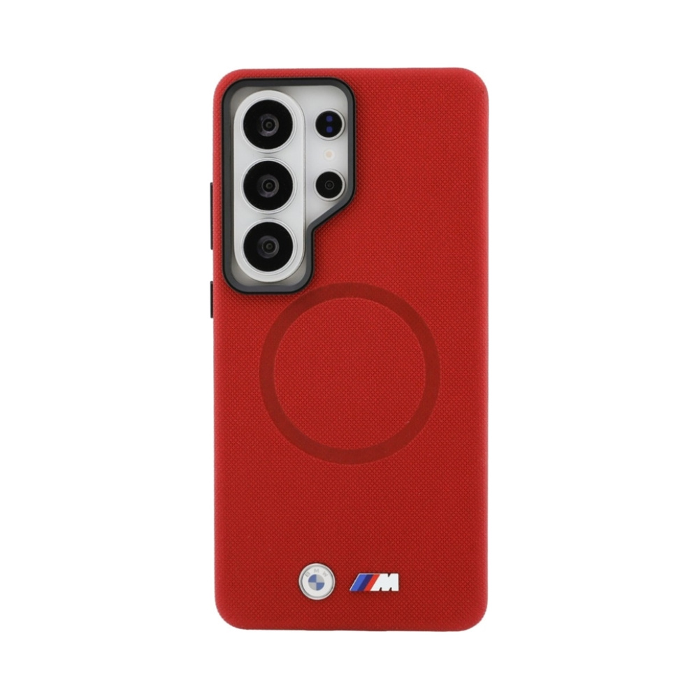 Coque Galaxy S26 Ultra BMW M Metal Logo MagSafe - Samsung rouge — visuel 3