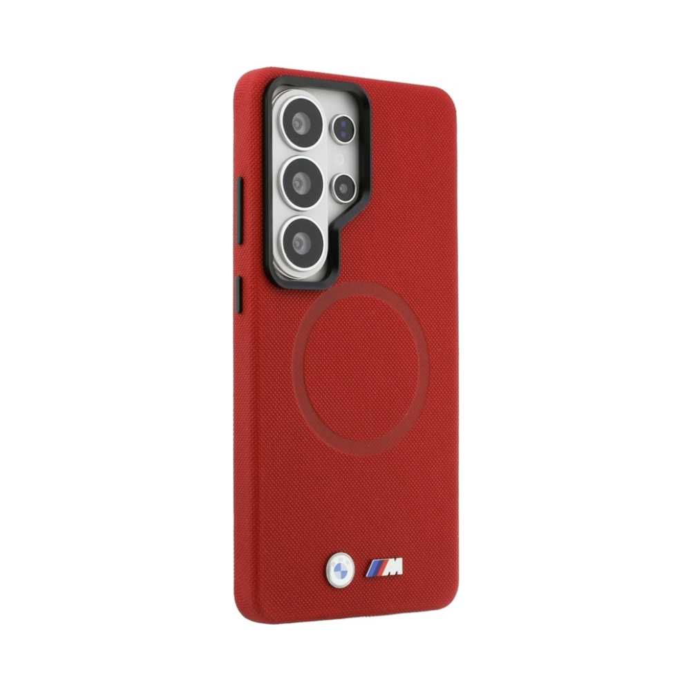 Coque Galaxy S26 Ultra BMW M Metal Logo MagSafe - Samsung rouge — visuel 4