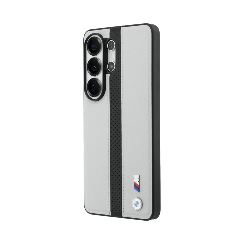 Coque Galaxy S26 Ultra BMW M Perforated Stripe Logo MagSafe - Samsung grise — visuel 2