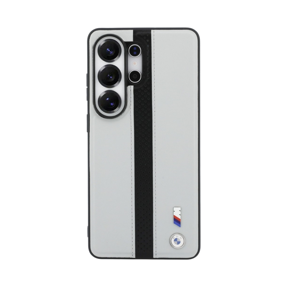 Coque Galaxy S26 Ultra BMW M Perforated Stripe Logo MagSafe - Samsung grise — visuel 3