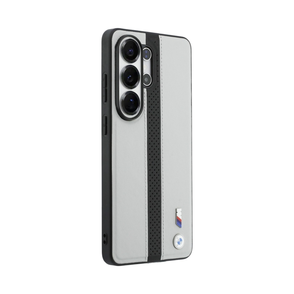 Coque Galaxy S26 Ultra BMW M Perforated Stripe Logo MagSafe - Samsung grise — visuel 4
