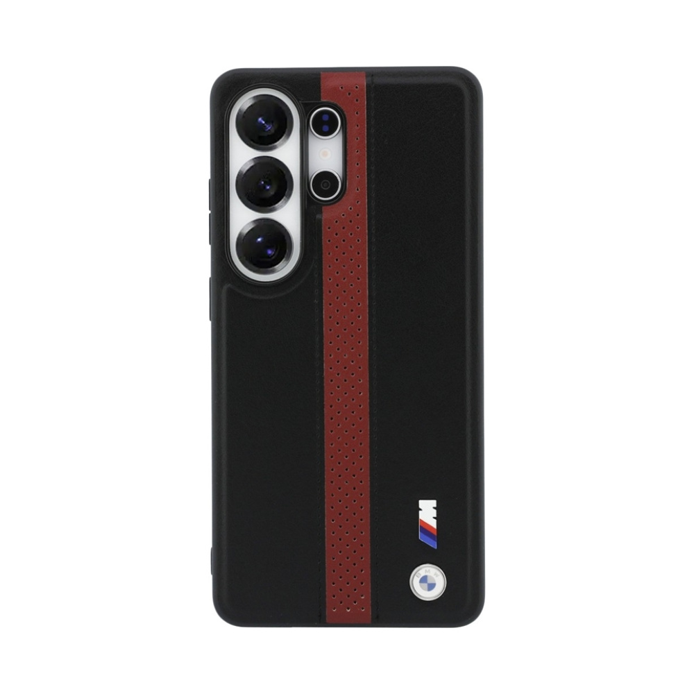 Coque Galaxy S26 Ultra BMW M Perforated Stripe Logo MagSafe - Samsung rouge — visuel 3