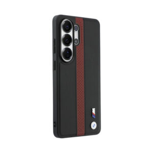 Coque Galaxy S26 Ultra BMW M Perforated Stripe Logo MagSafe - Samsung rouge — visuel 4