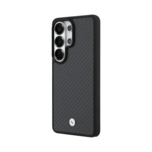 Coque Galaxy S26 Ultra BMW Sign Magnetic Carbon Fiber MagSafe - Samsung noire — visuel 2