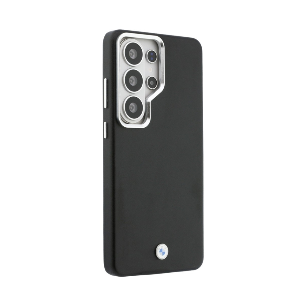 Coque Galaxy S26 Ultra BMW Sign Metal Logo MagSafe - Samsung noire — visuel 4