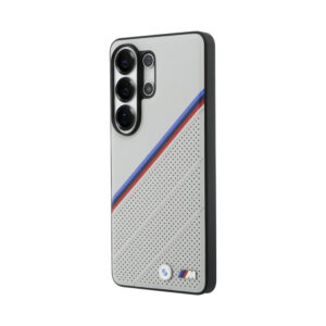 Coque Galaxy S26 Ultra BMW Tricolor Metal Logo MagSafe - Samsung grise — visuel 2