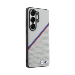 Coque Galaxy S26 Ultra BMW Tricolor Metal Logo MagSafe - Samsung grise — visuel 4