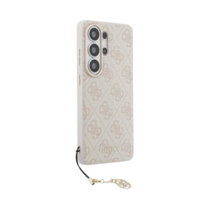 Coque Galaxy S26 Ultra Guess 4G Classic Logo Charm MagSafe - Samsung rose — visuel 3