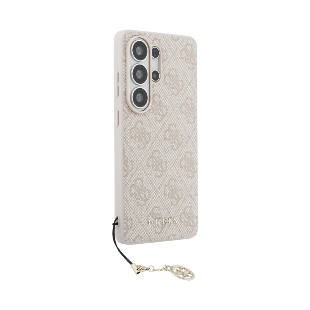 Coque Galaxy S26 Ultra Guess 4G Classic Logo Charm MagSafe - Samsung rose — visuel 3