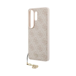 Coque Galaxy S26 Ultra Guess 4G Classic Logo Charm MagSafe - Samsung rose — visuel 5
