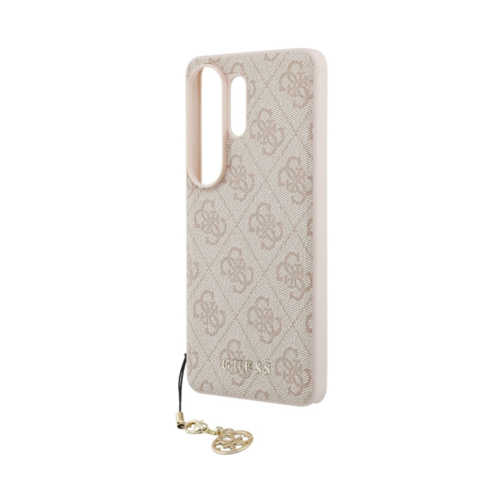 Coque Galaxy S26 Ultra Guess 4G Classic Logo Charm MagSafe - Samsung rose — visuel 5