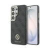 Coque Galaxy S26 Ultra Guess 4G Rhinestone Round Logo MagSafe - Samsung noire