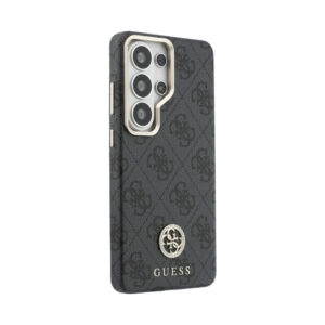 Coque Galaxy S26 Ultra Guess 4G Rhinestone Round Logo MagSafe - Samsung noire — visuel 4