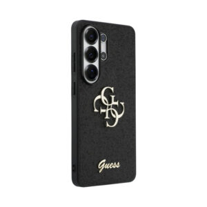 Coque Galaxy S26 Ultra Guess Fixed Glitter Big 4G Metal Logo - Samsung noire — visuel 4