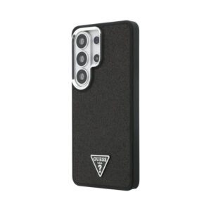 Coque Galaxy S26 Ultra Guess Fixed Glitter Triangle MagSafe - Samsung noire — visuel 2