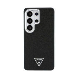 Coque Galaxy S26 Ultra Guess Fixed Glitter Triangle MagSafe - Samsung noire — visuel 3